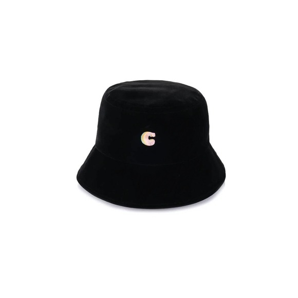 CIDER BUCKET HAT BLACK VELVET SUPER SOFT SIZE 7 1/4 - 7/38 NEW - Picture 1 of 6